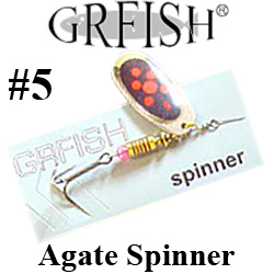 GRFish Agate Spinner #5 11g