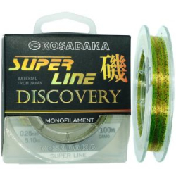 Леска Kosadaka Super Line Discovery 100м камуфляж 0,35мм, 9,7кг MSLD-100-CM-035