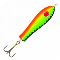 Блесна Kuusamo Professor 3, 75/ 9 (бусинка) BL/GR/FYe/FR-S