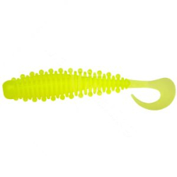 Силиконовая приманка Boroda Baits Mexer Tail 90 mm ЛИМОННЫЙ (Lemon)