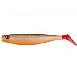 Силиконовая приманка Lucky John 3D Series Red Tail Shad 3.5" цв. PG16 5шт.