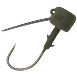 Джиг-головка BKK с защитой Silent Chaser-Draggin' NED W. (A-EA-2877) -3/16oz, #1, Green (3шт)