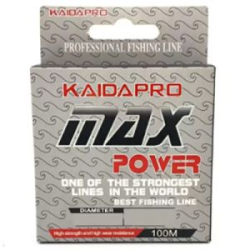 Леска Kaida Max Power прозрачная 100м 0,20мм