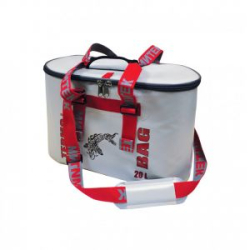 Сумка-Термос Митек овал 20л (50х20х31) с крышкой (серый)