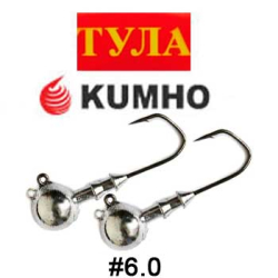 Тула Джиг-головка на крючке Kumho №5.0 90/120