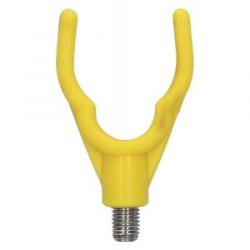 Наконечник подставки для удилища Mikado тип U, желтая (AIX-7033-Y-1)