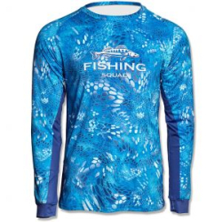 Джерси дышащая мужская Veduta Reptile Skin Blue Water UPF50+ р.L