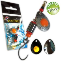 Блесна вращающаяся Iron Trout Chopper 2.2g цвет # 352