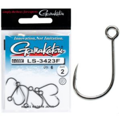 Крючки Gamakatsu LS-3423F New Label Black №06 7шт.