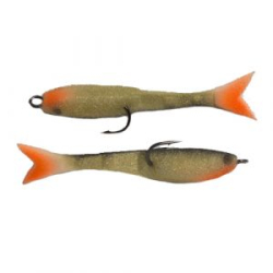 Мормыш ЛП рыбка Перфорированная 6 см цв. 28 LPP6-28 5 шт
