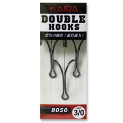Крючки двойные Kaida 8050 #3/0