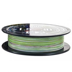 Шнур YGK X-Braid Upgrade X8 Pentagram 200m Multicolor #1.2, 0.185мм, 25lb, 11.3кг