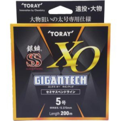 Леска нейлоновая Toray SS XO Gigantec 200m # 10