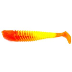 Силиконовая приманка Boroda Baits Yakudza 85 mm "ФАЙЕРТАГЕР" (Fire tiger)
