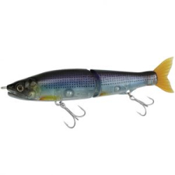 Воблер Gan Craft Jointed Claw Salt Custom 128 F #AS14-Clear Konoshiro