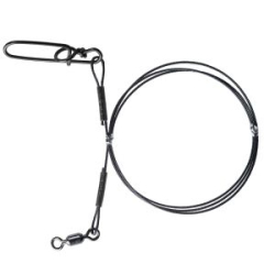 Поводок BKK 7x7 Wire leader-HD (Pike Snap) (D-BC-0233) - 40cm, 18kg (2шт)