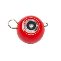 Груз крашеный разборная чебурашка Strike Pro "ШАР 3D EYE" 2гр 5шт цвет красный