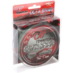 Плетеный шнур Mikado Cat Territory Octa Braid 150m Green 0,70mm - 76,40 кг.