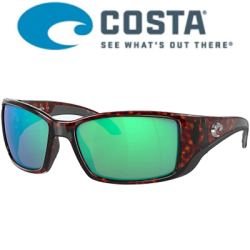 Costa Blackfin 580 P (Tortoise/Green Mirror, Large)