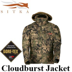 Sitka Cloudburst Jacket Ground Forest