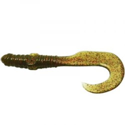 Силиконовая приманка твистер RuBaits Long Twister - RBLT100Gr11 - Красный арбуз