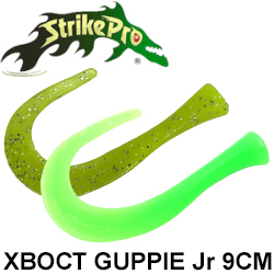 Strike Pro Guppie Jr 9см 3,4гр. Хвост силиконовый