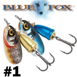 Blue Fox Vibrax Gilded №1