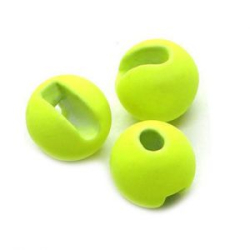Груз-головка вольфрам бусинка с прорезью Kosadaka Chartreuse 0.15 гр (7шт) TJB-RCH-0.15