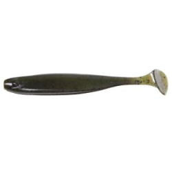 Силиконовая приманка Kaida Salmon 4.5" 11cm 9g Green Pumpkin-6tails HT#002