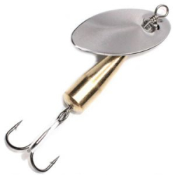 Блесна вращающаяся Namazu Bloodhoof 10гр. цвет 01 (серебро)