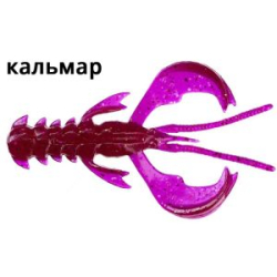 Силиконовая приманка Crazy Fish Nimble 2.5" 44-65-2-6 кальмар цв. lilac (сирень)