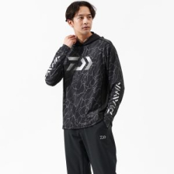 Худи мужская Daiwa DE-3725 T.YE XL, цвет - желтый, р. 52