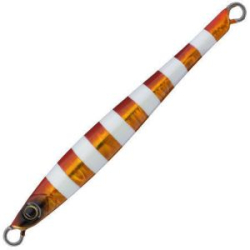 Блесна для джиггинга Tailwalk Yummy Jig TG Slender 45g цвет #28 RED GOLD ZEBRA