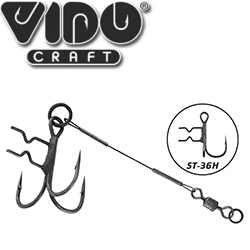 Vido Craft T-Treble Titanium Assist VD-TTiJE Титановый ассист с тройником