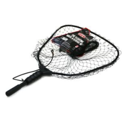 Подсак EGO S1 Wade Landing Net measures 19"х21"х31"; handle 6"/15.24сm; mesh-rubber coated nylon; we