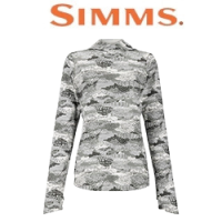 Simms Women's Bugstopper SolarFlex Hoody, Shroud Sterling