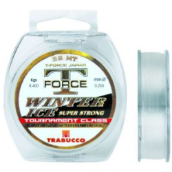 Леска Trabucco T-Force Winter Ice Super Strong, Clear 25m - 0.300mm 12.00kg