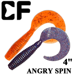 Crazy Fish Angry Spin 4"