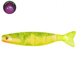 Силиконовая приманка Fox Rage Pro Shad Jointed 7"/18cm цв. UV Lemon Tiger (NPS041)