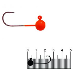 Джиг-головка TroutTheme - 1,5 гр - Красная №4