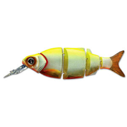 Воблер Izumi Shad Alive 5 section white fish 105 MD Suspending цв. 4