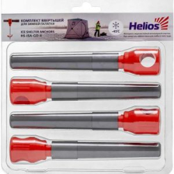 Комплект ввертышей для зимней палатки Helios (-45) серо-оранжевый (4шт/уп)