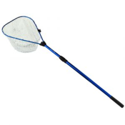 Подсачек Mottomo 2-х секционный 210см 60*42*30см синий (с чехлом) (MFLN2-210B-B)