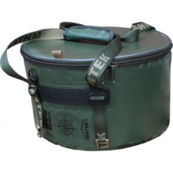 Сумка-Термос Митек круг (Ø 40см Н-20см) с крышкой (хаки)