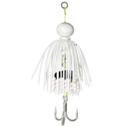 Блесна вертикальная Bat Catfish Teaser 140g. цвет # WHITE, шт