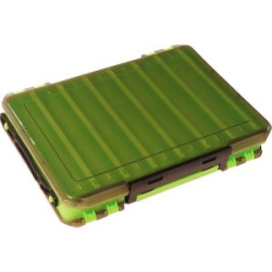 Коробка для воблеров Kosadaka TB-S31B-GRN, 27*19*5см, двухсторонняя, зелёная