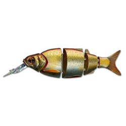 Воблер Izumi Shad Alive 5 section white fish 145 DD Suspending цв. 3