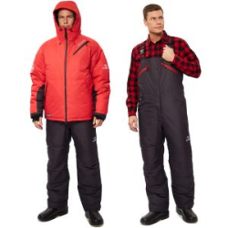 Костюм зимний Alaskan Trophy красный/черный р.XXXL