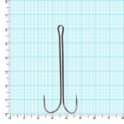 Крючок двойной Kaida Double Hook Long 3/0 4шт