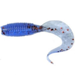 Силиконовая приманка Russian Bass - Твистерок 0,8" 20мм (16 шт/уп) цвет #023, активный аттрактант.